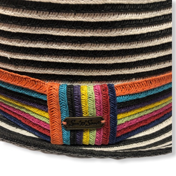 Sun ‘N’ Sand Striped fedora - Picture 2 of 6